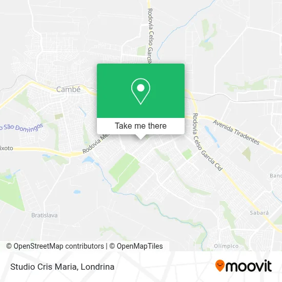 Studio Cris Maria map