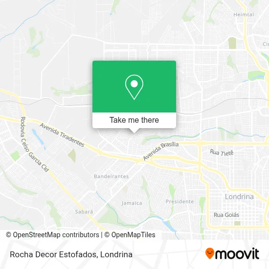 Rocha Decor Estofados map