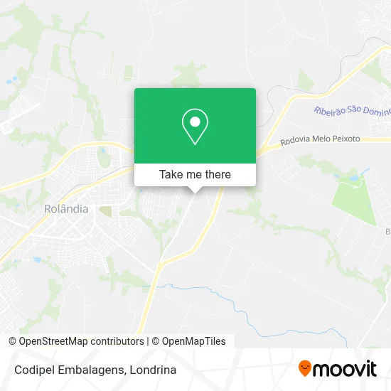 Codipel Embalagens map