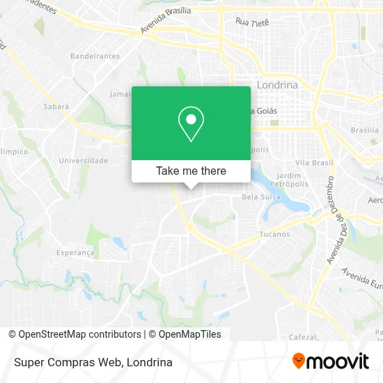 Super Compras Web map