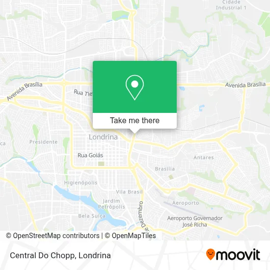 Central Do Chopp map