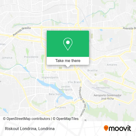 Riskout Londrina map