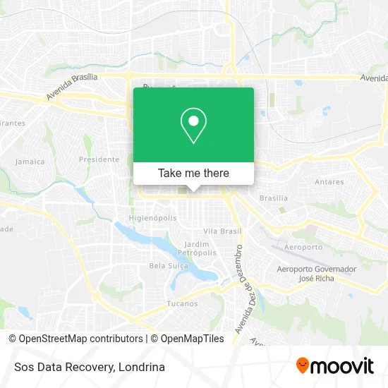 Sos Data Recovery map