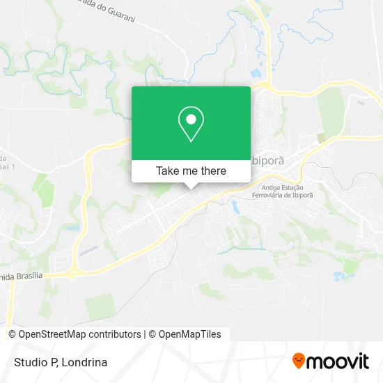 Studio P map