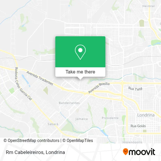 Rm Cabeleireiros map