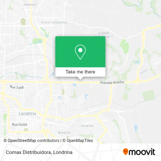 Comax Distribuidora map