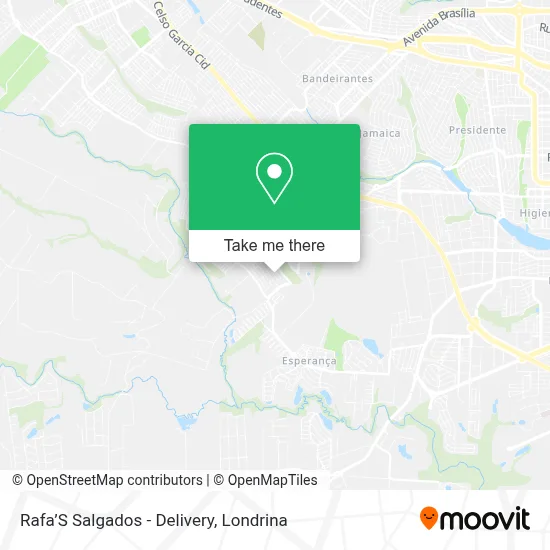 Rafa’S Salgados - Delivery map