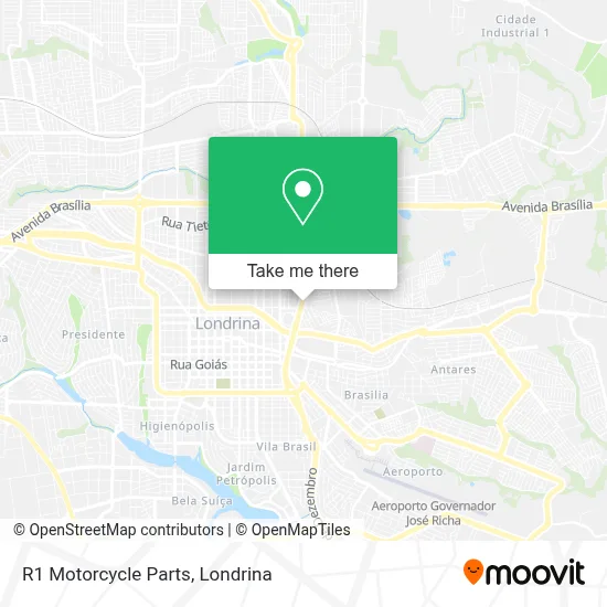 R1 Motorcycle Parts map