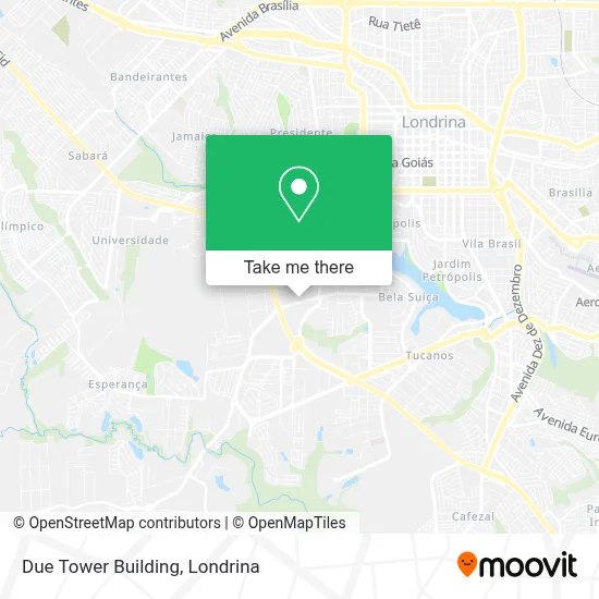 Due Tower Building map
