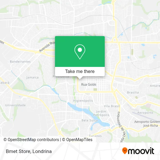 Bmet Store map