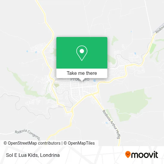 Sol E Lua Kids map
