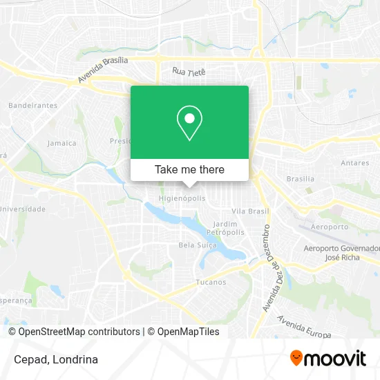 Cepad map
