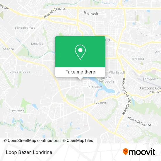 Loop Bazar map