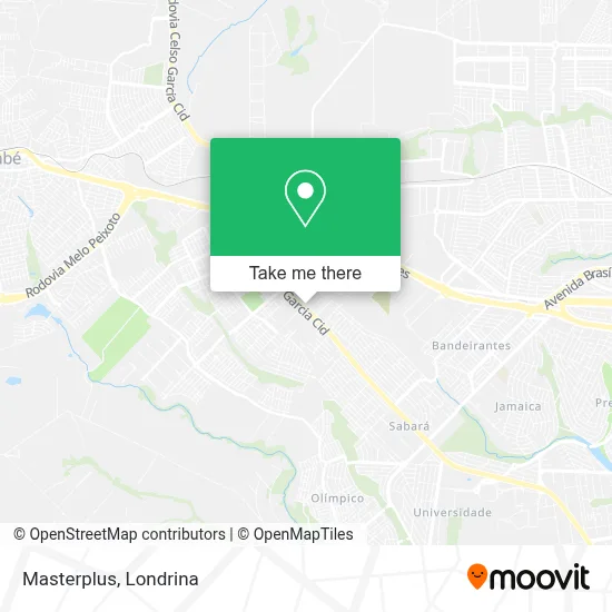 Masterplus map