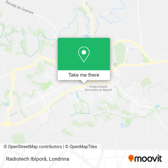 Radiotech Ibiporã map