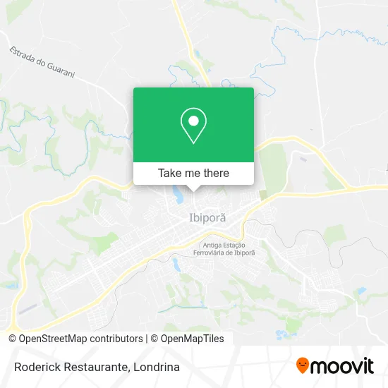Roderick Restaurante map