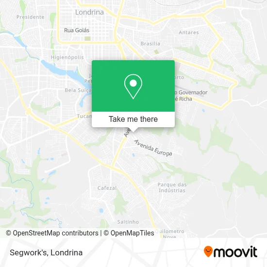 Segwork's map
