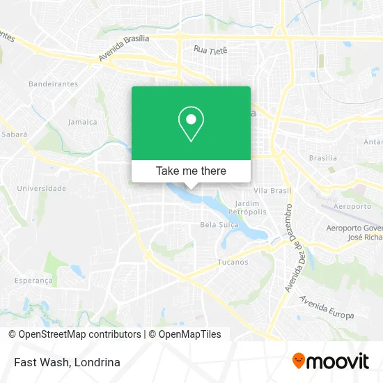 Fast Wash map