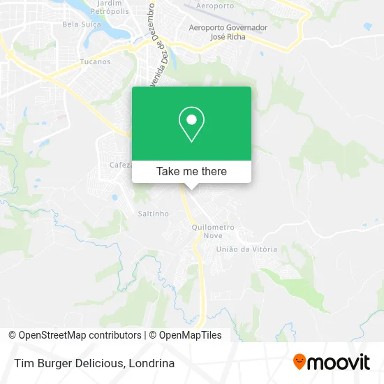 Tim Burger Delicious map