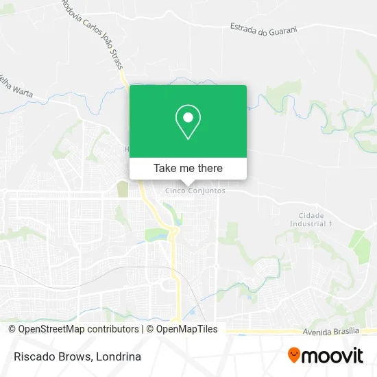Riscado Brows map