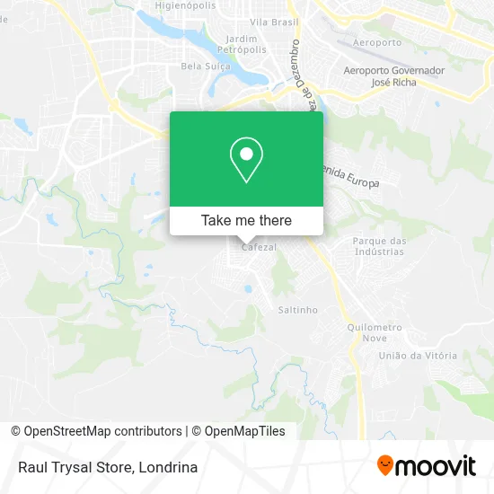 Raul Trysal Store map