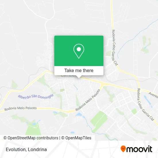 Evolution map