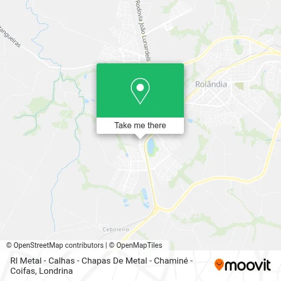 Rl Metal - Calhas - Chapas De Metal - Chaminé - Coifas map