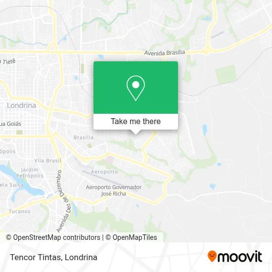 Tencor Tintas map