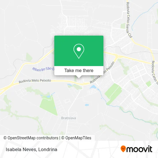Isabela Neves map