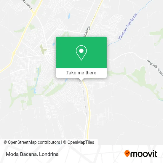 Moda Bacana map