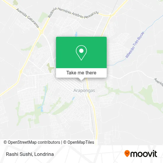 Rashi Sushi map