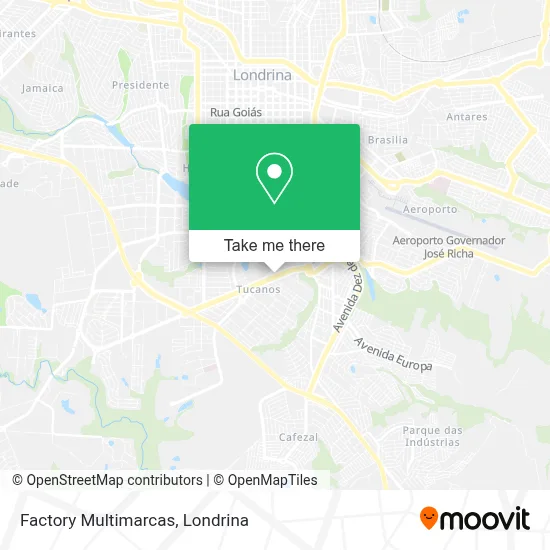 Factory Multimarcas map