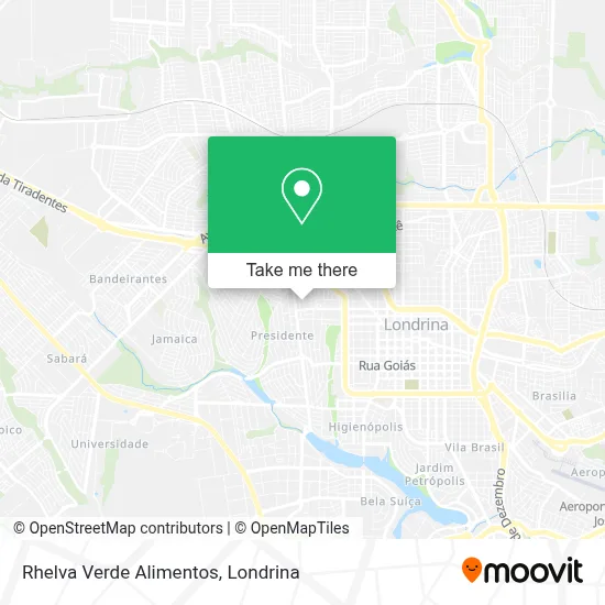 Rhelva Verde Alimentos map