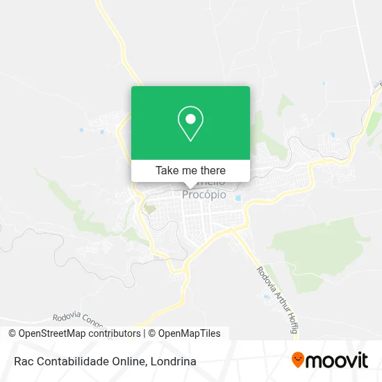 Rac Contabilidade Online map