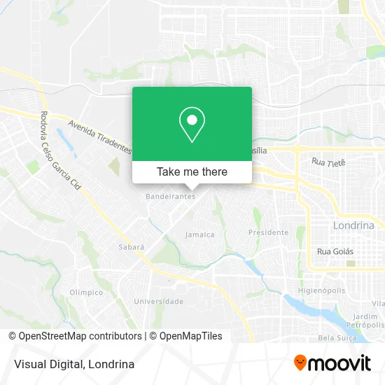Visual Digital map