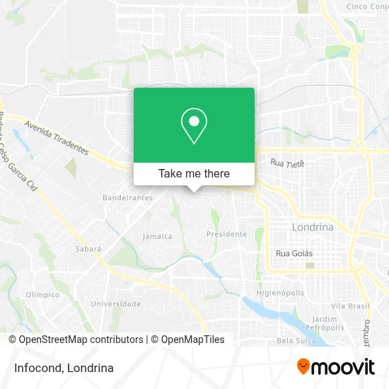 Infocond map