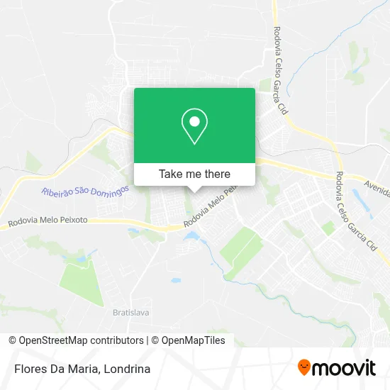 Flores Da Maria map
