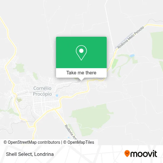 Shell Select map