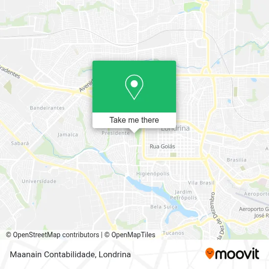 Maanain Contabilidade map