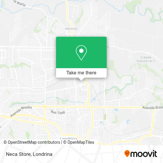 Neca Store map