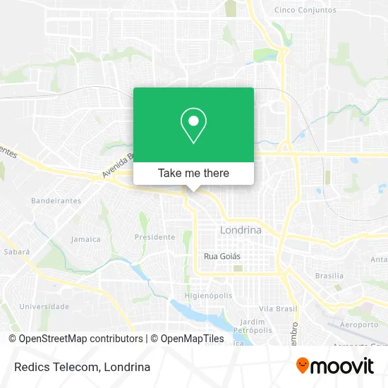 Redics Telecom map