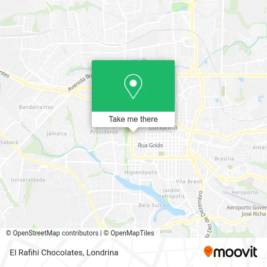 El Rafihi Chocolates map
