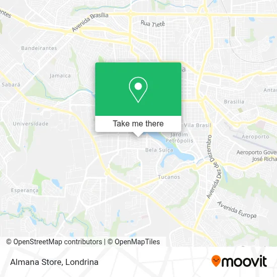 Almana Store map
