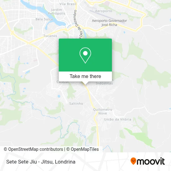 Sete Sete Jiu - Jitsu map