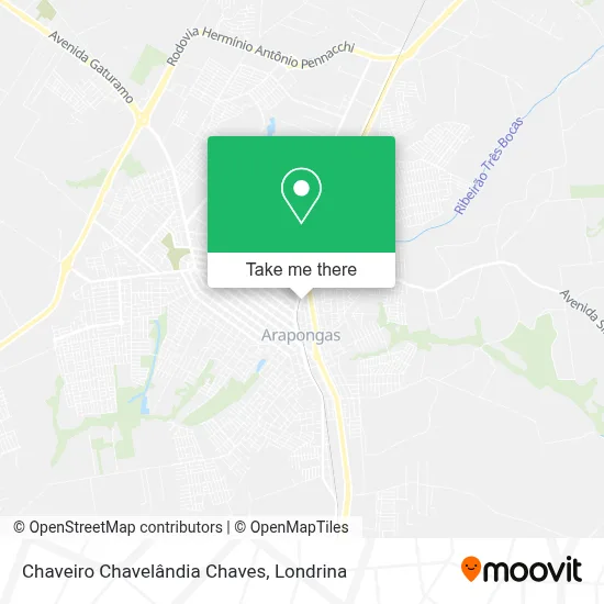 Chaveiro Chavelândia Chaves map
