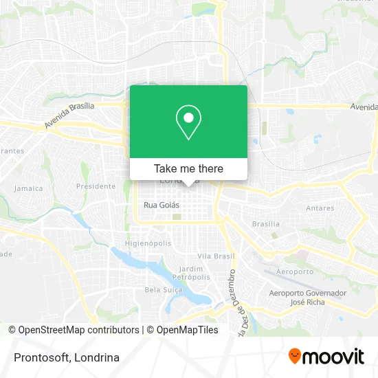 Prontosoft map