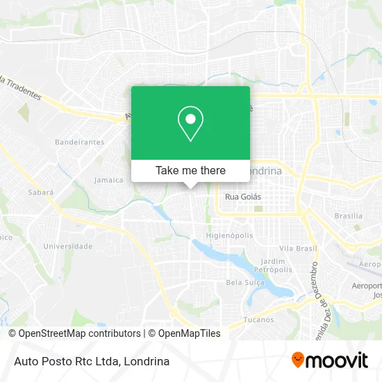 Auto Posto Rtc Ltda map