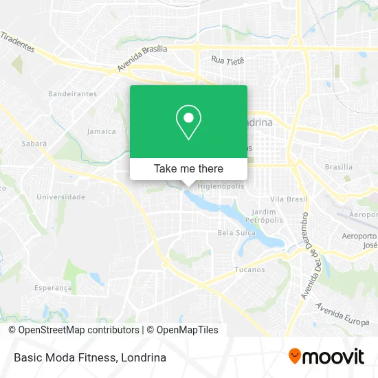 Basic Moda Fitness map