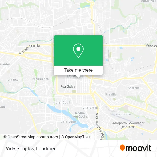 Vida Simples map