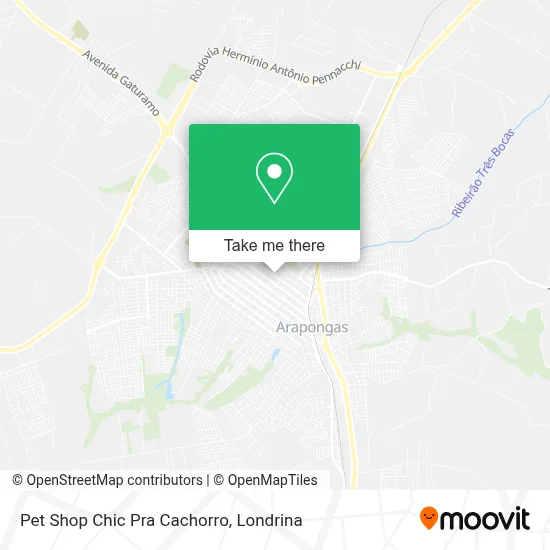 Pet Shop Chic Pra Cachorro map